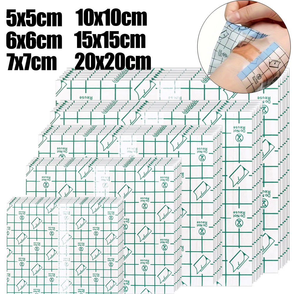 Healing Wellness - 50/30pcs Waterproof Tattoo Protective Healing Film