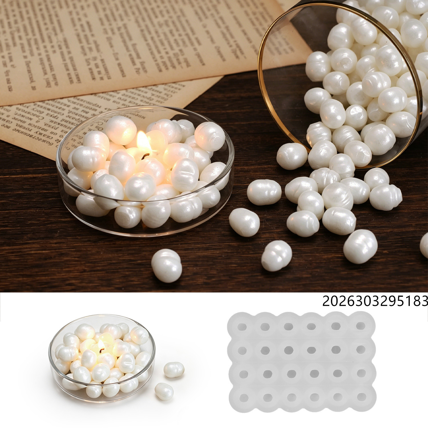 Healing Ocean Pearl Mirror Wax - Healing Wellness 评论和价格