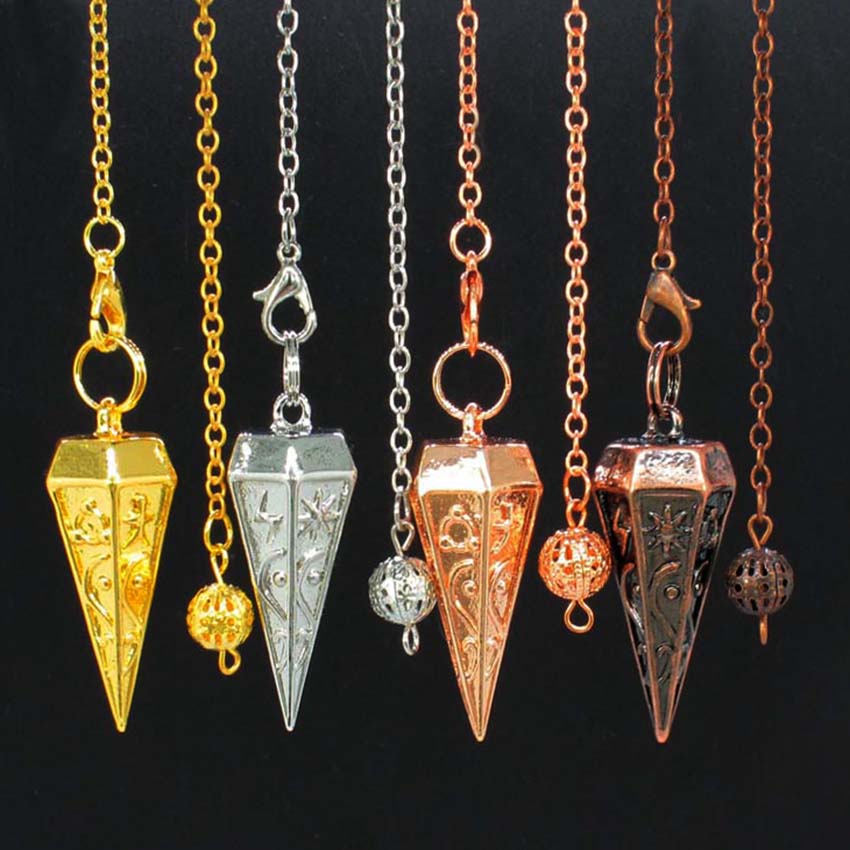 Copper Metal Rune Pendulum For - Healing Wellness 评论和价格