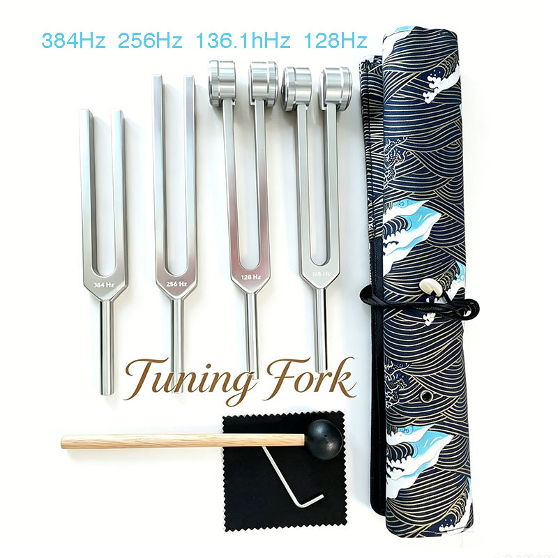 Tuning Fork Set 128 136.1 256  - Healing Wellness 评论和价格